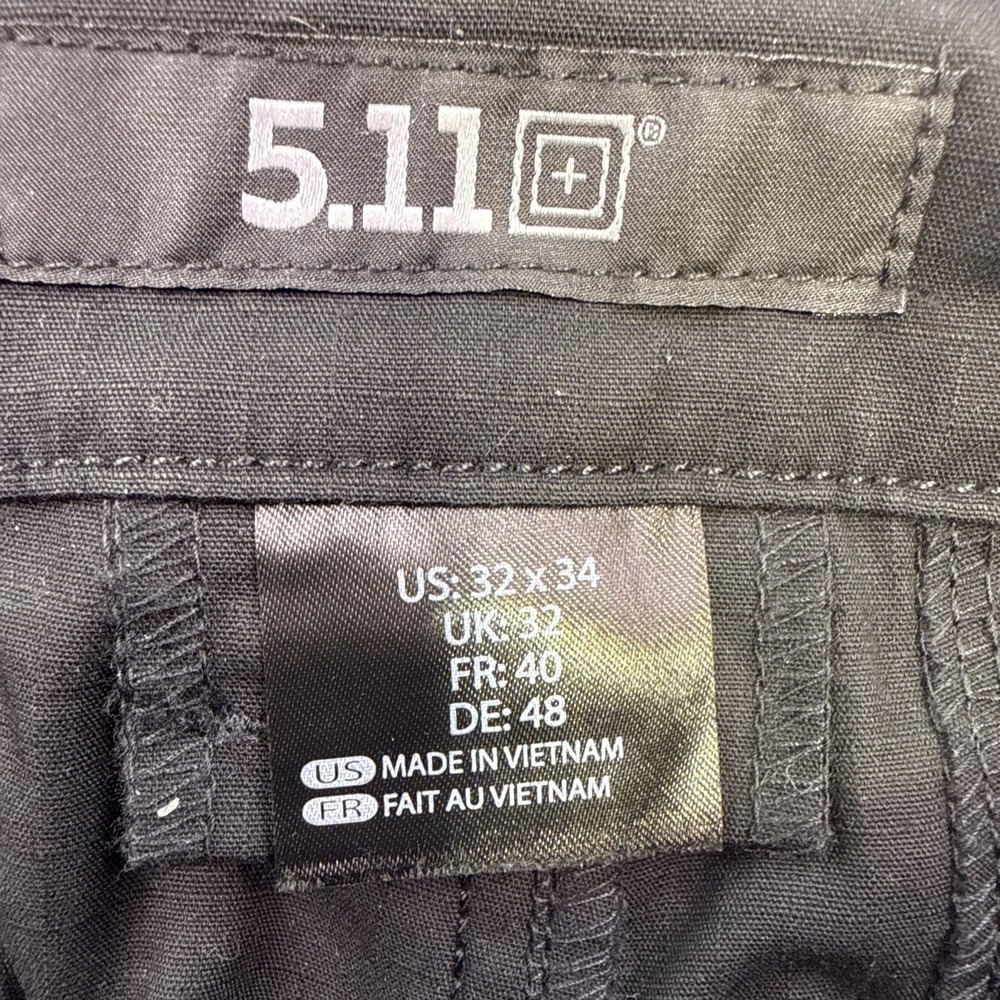 511 Tactical Stryke Regular Fit Dark Navy Cargo Ripstop Pants Men's 32x34  5.11 - Picture 5 of 8